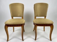 Pair of Espelette Honeycomb Dining Chairs
