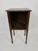 Mahogany Bedside Table