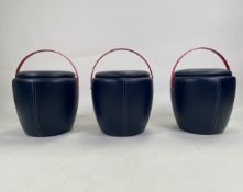 The Berkeley Leather Bar Stools