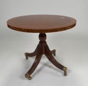 Regency Style Circular Bar Lounge Table