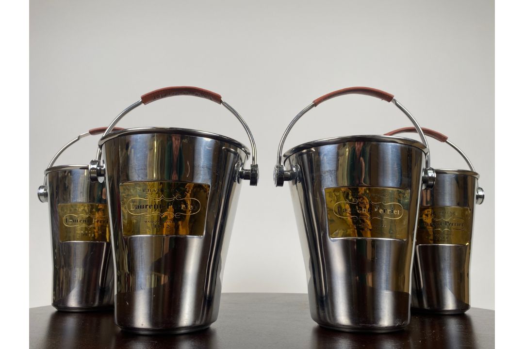 Set of 4 Laurent Perrier Champagne Buckets - Image 1 of 7