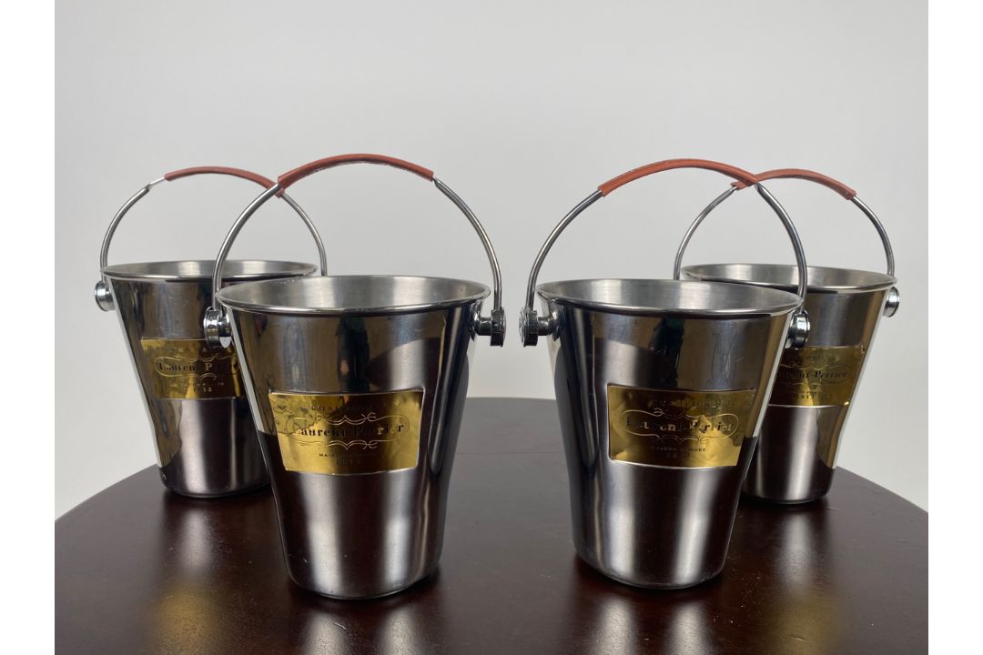 Set of 4 Laurent Perrier Champagne Buckets - Image 2 of 7