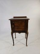 Vintage Walnut Bedside Table