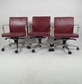 Set of 3 Keilhauer Office Chairs