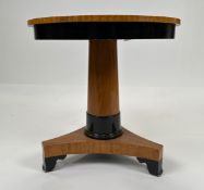 Large Pedestal Wood Table