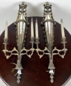 Pair of Gothic Style Wall Lights