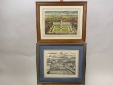 Set of 4 British Themed Prints