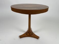 Bolero Walnut Pedestal Table