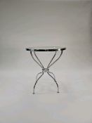 Glass Top Dining Table