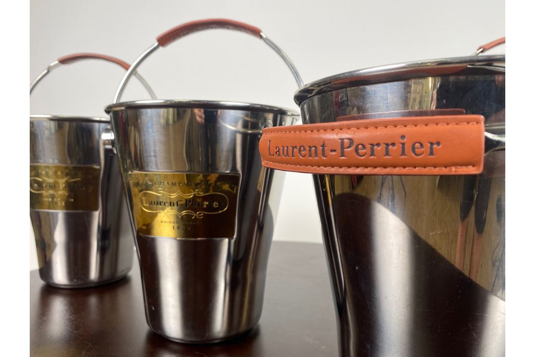 Set of 4 Laurent Perrier Champagne Buckets - Image 6 of 7