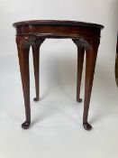 Mahogany Circular Side Table