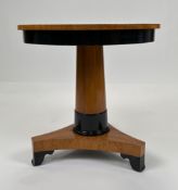 Large Pedestal Wood Table