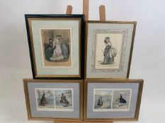 5 x Fashion Themed Prints