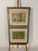 Set of 4 Decorative Themed Prints