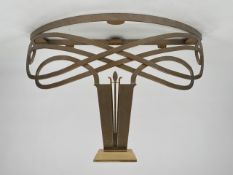 Large Art Deco Console Table