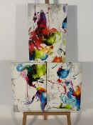 Set of 9 Abstract Canvas Prints