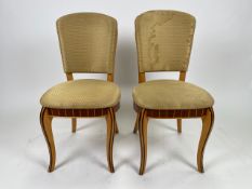 Pair of Honeycomb Dining Chairs