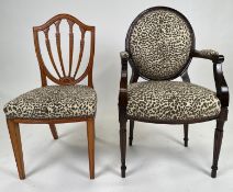 Pair of Renaissance Style Dining Chairs