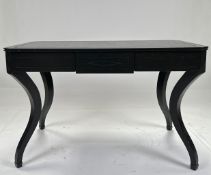 Black Decorative Wood Table