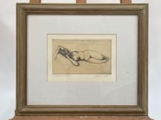 Pair of Original Life Drawings