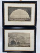 Pair of Watercolour and Ink Landscapes