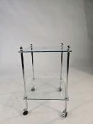 Glass Side Table
