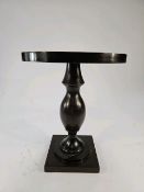 Circular Mahogany Wooden Table