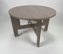 Circular Wooden Table