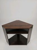 Mahogany Corner TV Cabinet