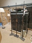 Bronze Floor Lamp x3