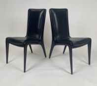 Pair of Post Modern Leather Chair