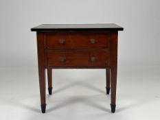 Side Table with Two Drawers