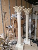 Fibre Glass Column Floor Lamp