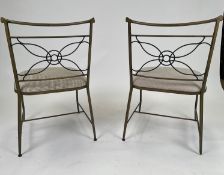 Pair of Rene Prou Dining Chairs