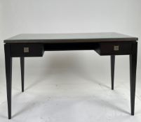 Desk Table with Glass Top
