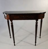Antique Mahogany Console Table