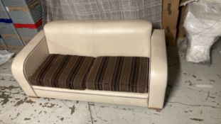 Art Deco style two seater sofa