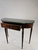 Antique Mahogany Console Table