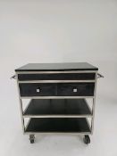 Art Deco Luxury Drinks Trolley