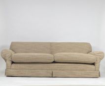 Beige Fabric Sofa