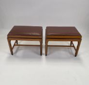 Pair of Georgian Piano Stools