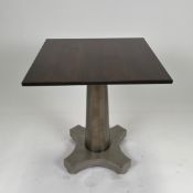 Bistro / Bar Table with Contemporary base