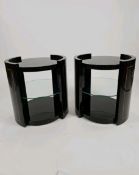 Pair of Cygal Art Deco - Art Deco Side Tables