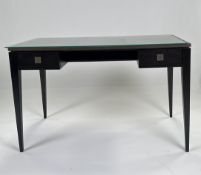 Desk Table with Glass Top