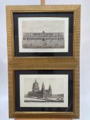 Set of 3 English Estate Lithographs