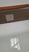 David Linley Glass Top Coffee Table