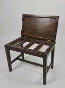 Georgian Mahogany Piano Stool