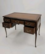 Edwardian Mahogany Writers Desk