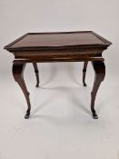 Mahogany Center Table