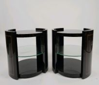 Pair of Cygal Art Deco - Art Deco Side Tables